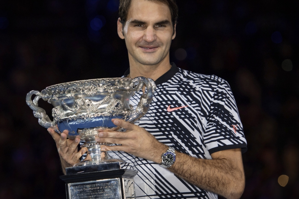 Roger Federer's Rolex Batman GMT