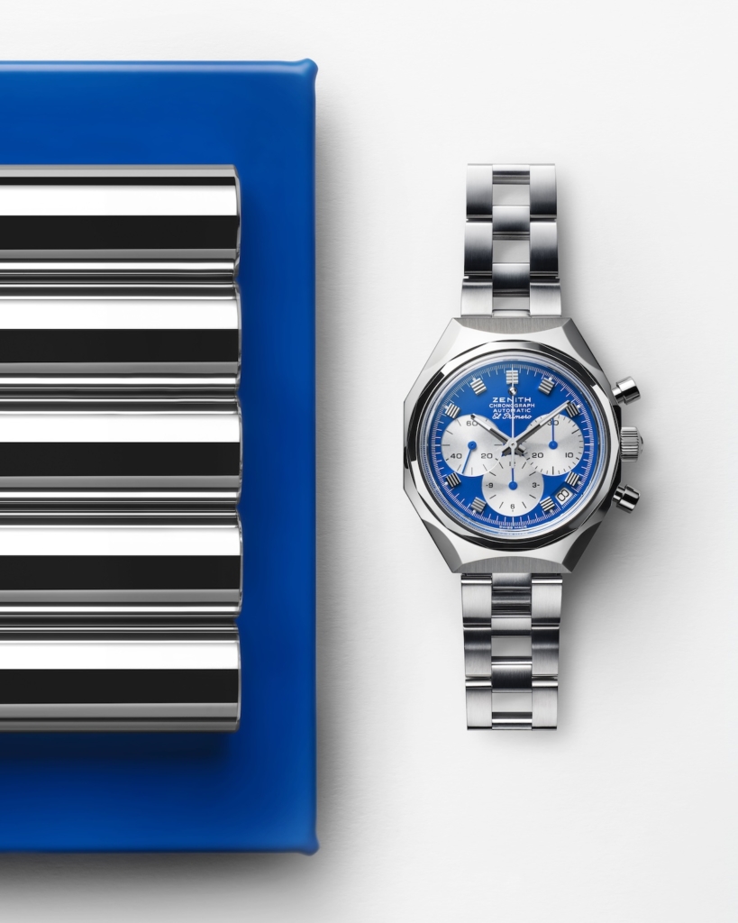 Gentian Blue Zenith Defy Chronograph USM