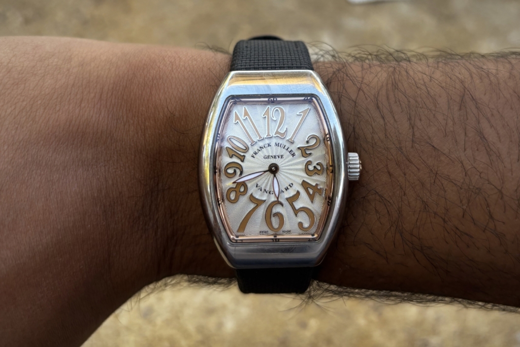 Franck Muller Vanguard 32QZ wrist shot