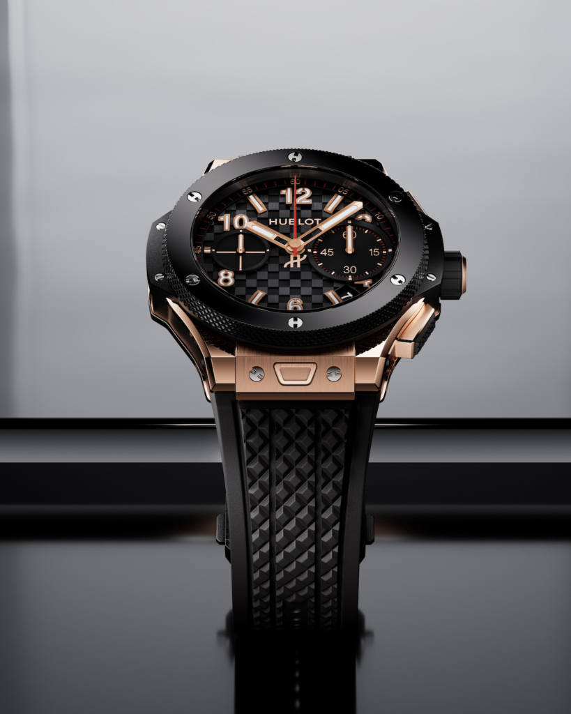 Patrick Mahomes Hublot Big Bang 20th Anniversary King Gold Ceramic ref. 431.OM.1338.RX
