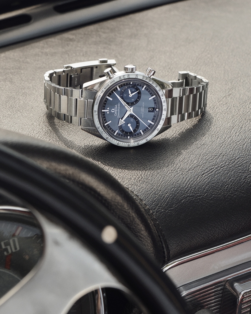 Blue dial Omega Speedmaster '57 