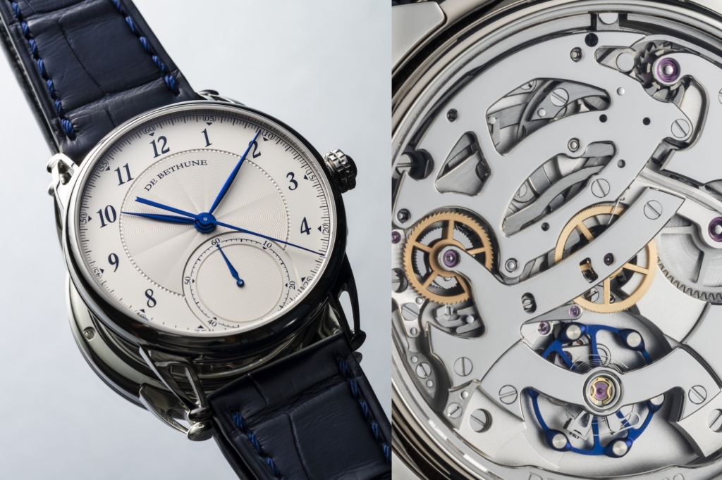 Caliber DB 3000 provides an ample 60 hours of power reserve.