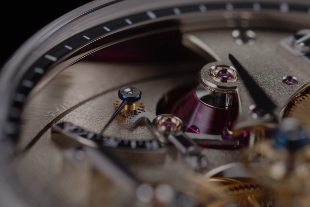 Close-up of the 2025 Greubel Forsey Hand Made 2