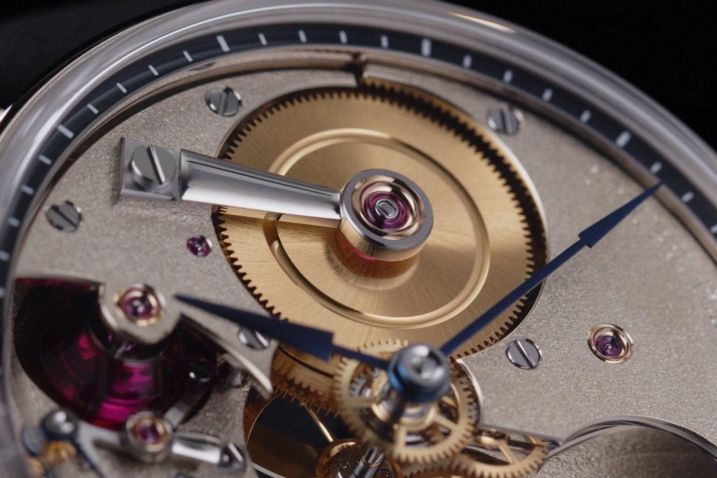 Close-up of the 2025 Greubel Forsey Hand Made 2