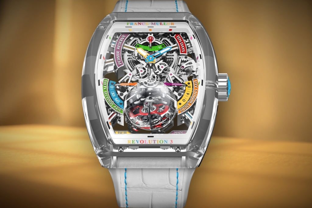 Franck Muller Vanguard Revolution 3 Sapphire