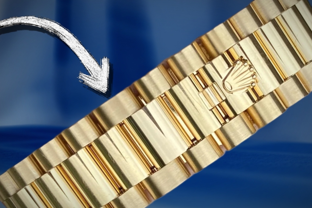 Rolex President bracelet with Grand Link
