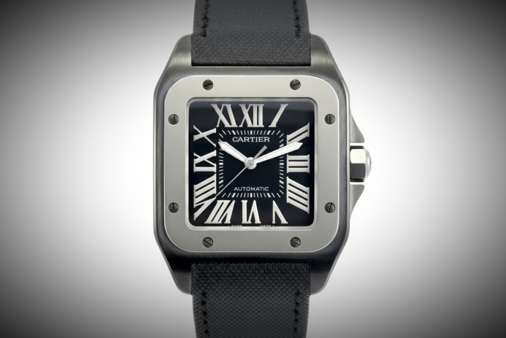 The first men's Cartier model with any form of titanium, ref. W2020010