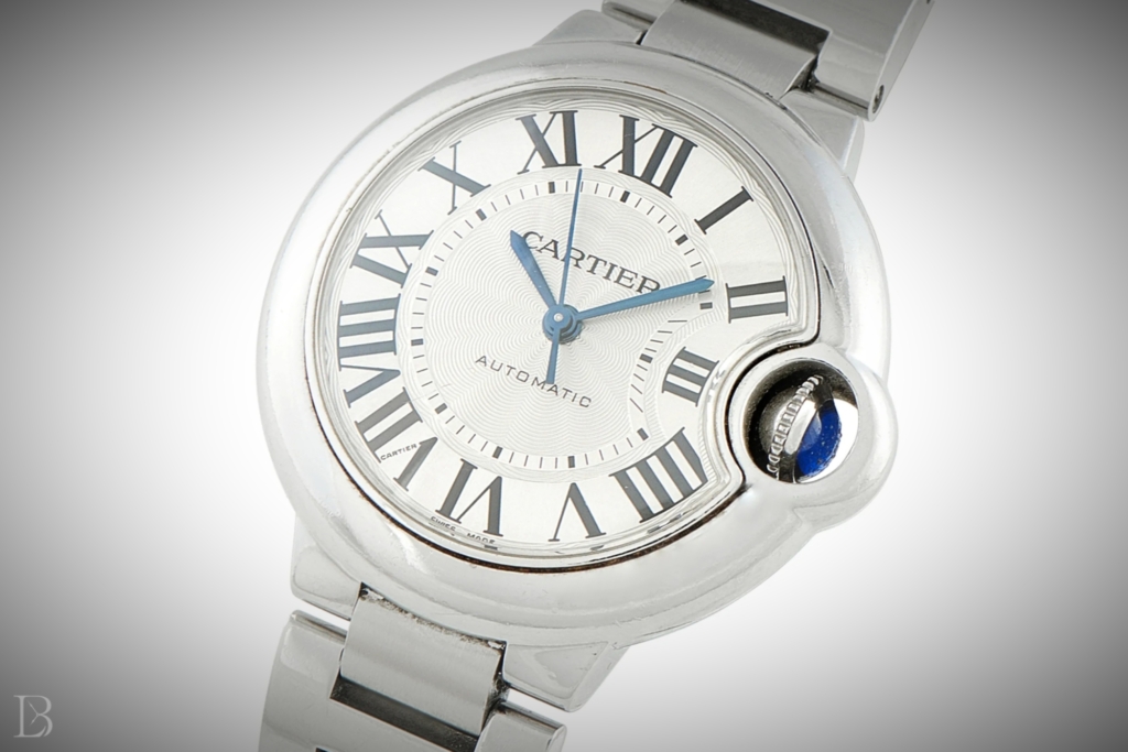 This Cartier Ballon Bleu has a transitional reference number, W6920071