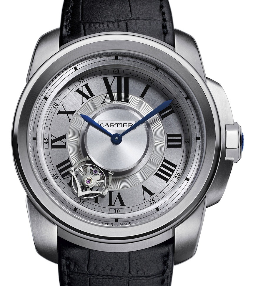 The Calibre de Cartier Astrotourbillon, released in 2011, was one of Cartier's first titanium watches.