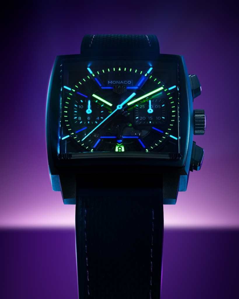 Monaco Chronograph “Night Racing” Limited Edition