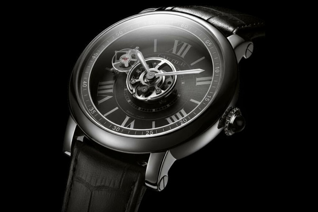 Cartier Rotonde Astrotourbillon Carbon Crystal in titanium