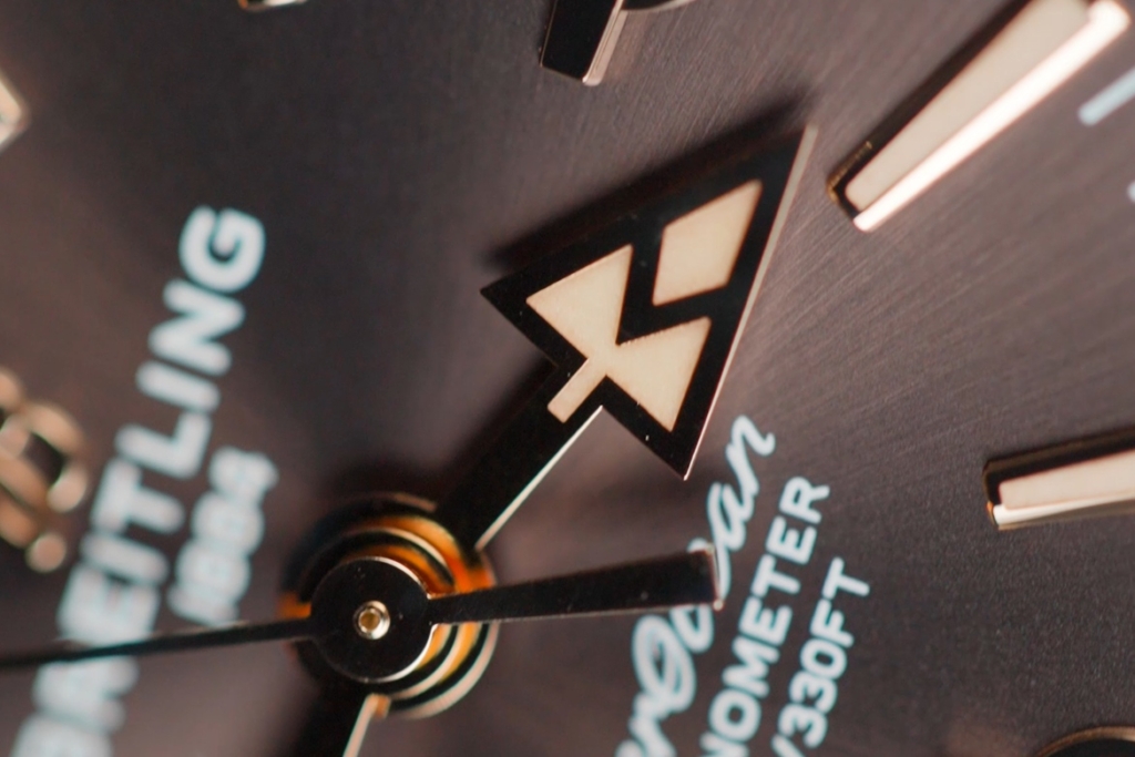 Breitling Superocean Heritage '57 Outerknown ref. U103701A1Q1W1 dial close-up