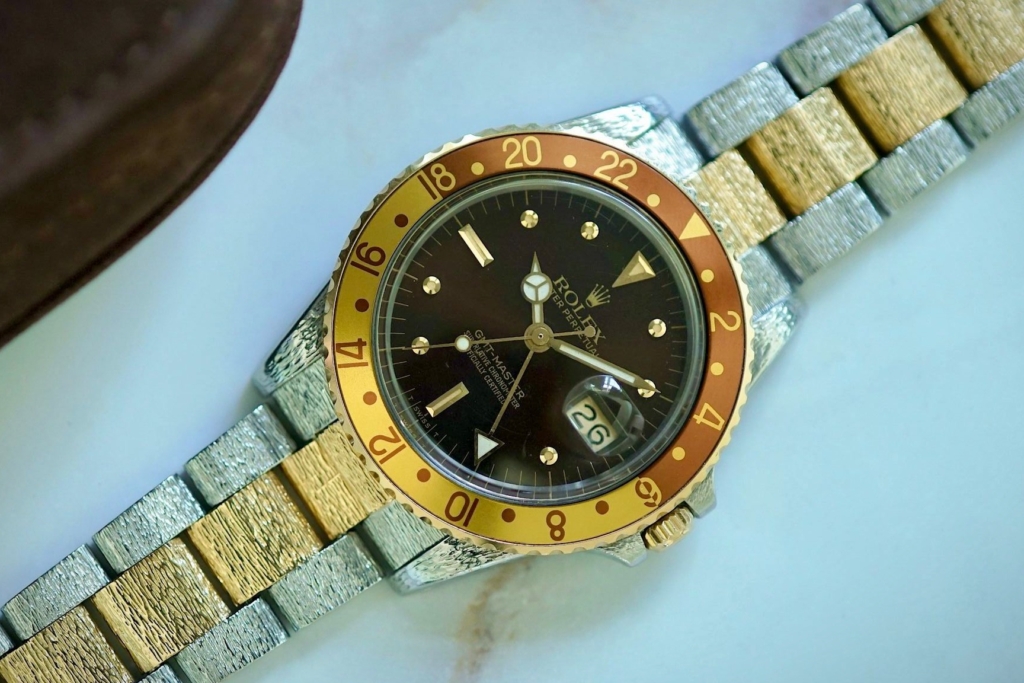 "John Bull" Rolex GMT-Master ref. 16753 Root Beer