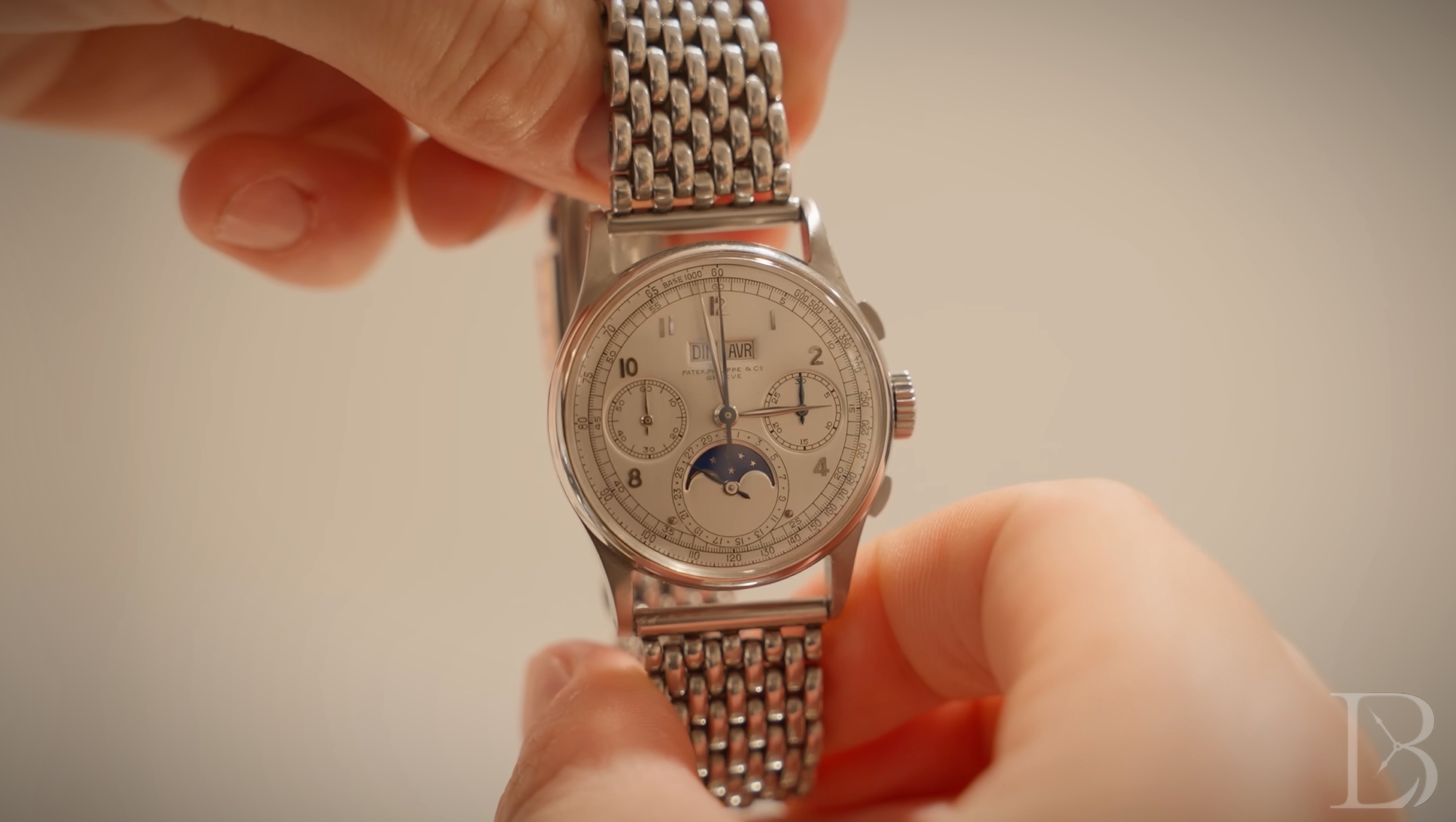 The only Patek Philippe ref. 1518 that came on a steel bracelet
