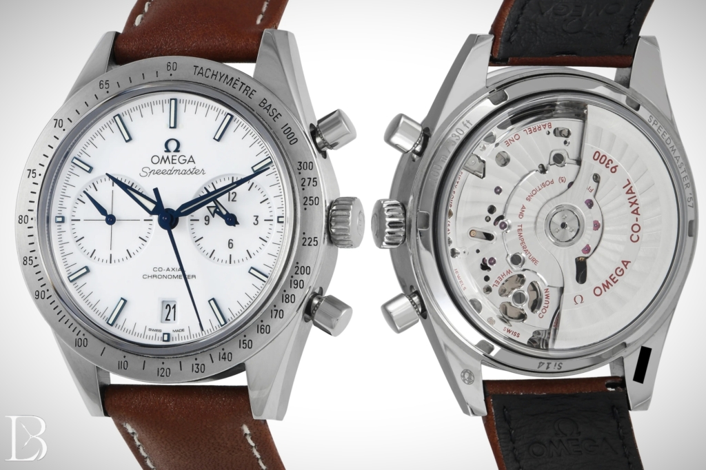 Omega Speedmaster '57 in titanium with white dial