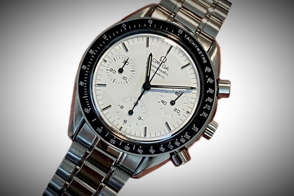 Omega Speedmaster Reduced Albino (White Dial)
