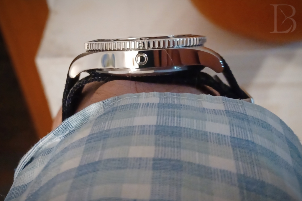 Breitling Superocean Automatic 44 Outerknown side view on wrist