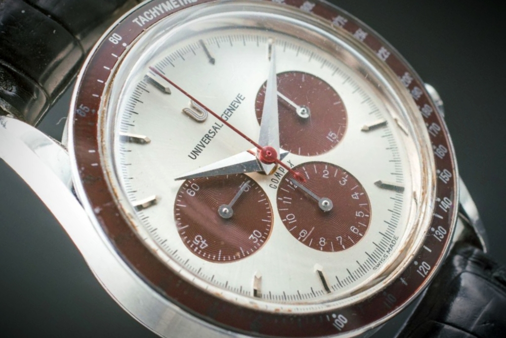 Universal Geneve "Baby Nina" with burgundy accents