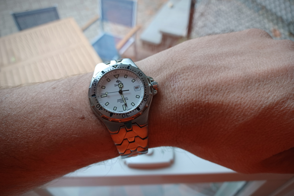 A quarter-century before the Great Rossening, Zodiac was making watches like this Marine Life