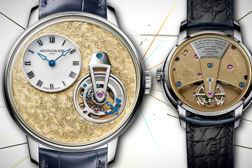 The Arnold & Son Constant Force Tourbillon 11 Platinum was released at Dubai Watch Week 2025