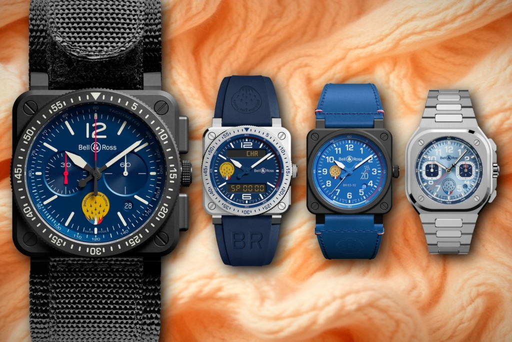 All 4 Bell & Ross Patrouille de France models