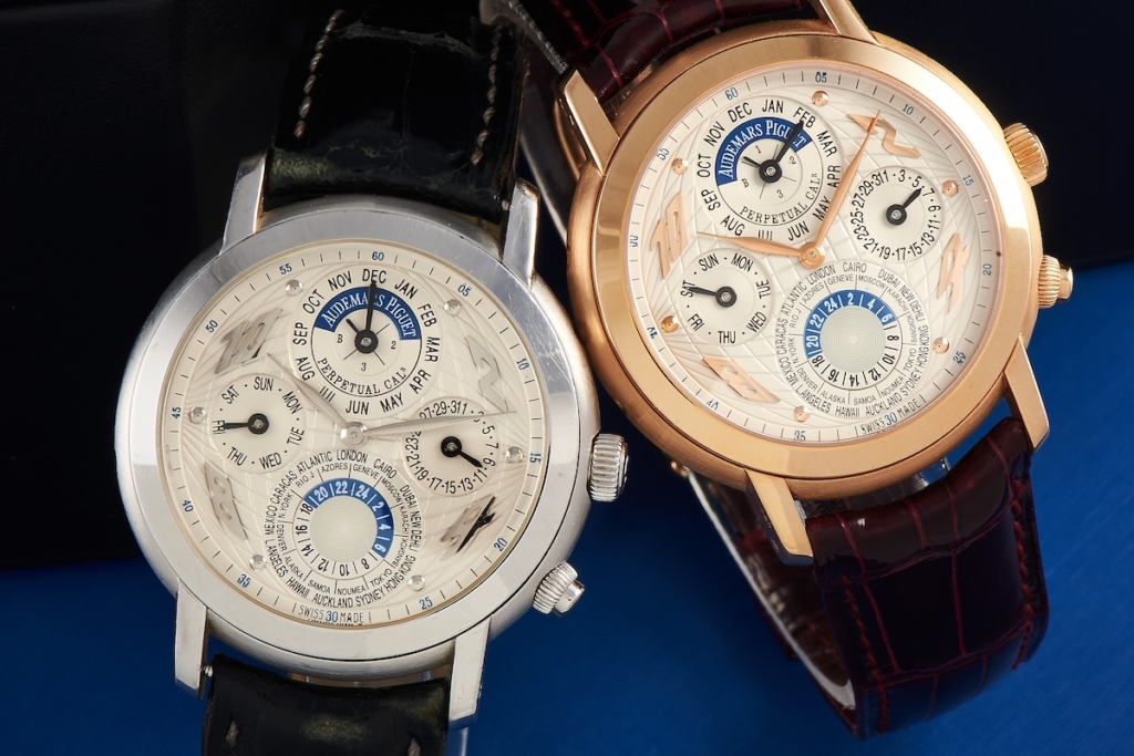 Jules Audemars World Time Perpetual Calendar watches
