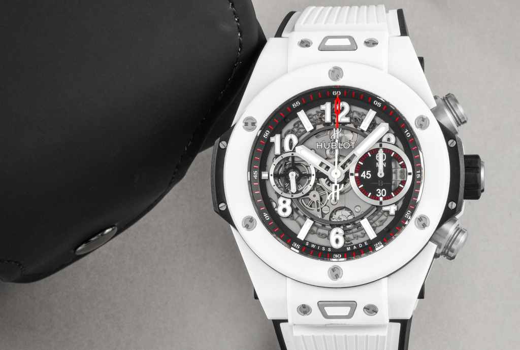 Hublot Big Bang UNICO in white ceramic, ref. 411.HX.1170.RX