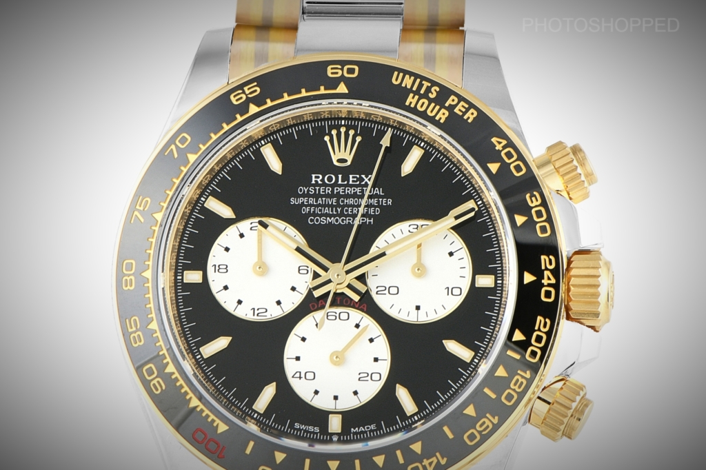 Our mockup of Bublé's Rolex Le Mans Daytona Tridor