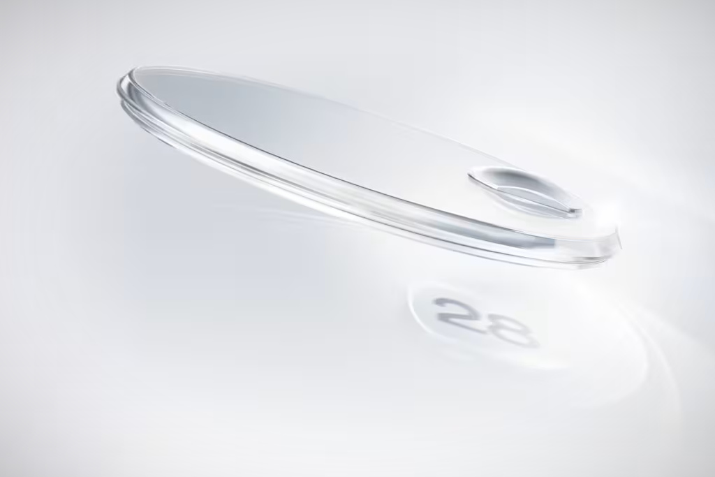 Rolex sapphire crystal with cyclops