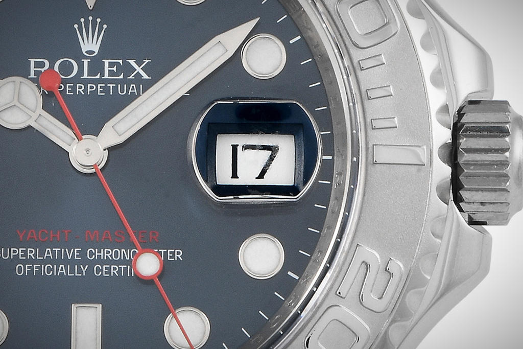 Rolex Yacht-Master 40 ref. 116622 circa 2014 with low mag cyclops