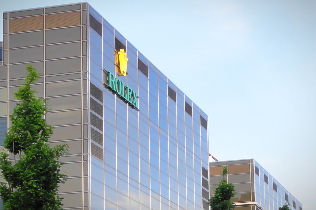 Photo of Rolex Plan-les-Ouates, which is NOT the office where the Rolex atomic clock breakthroughs happened