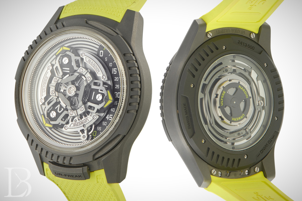 The UR-Freak, a collaboration between Ulysse Nardin and Urwerk, debuted in 2025