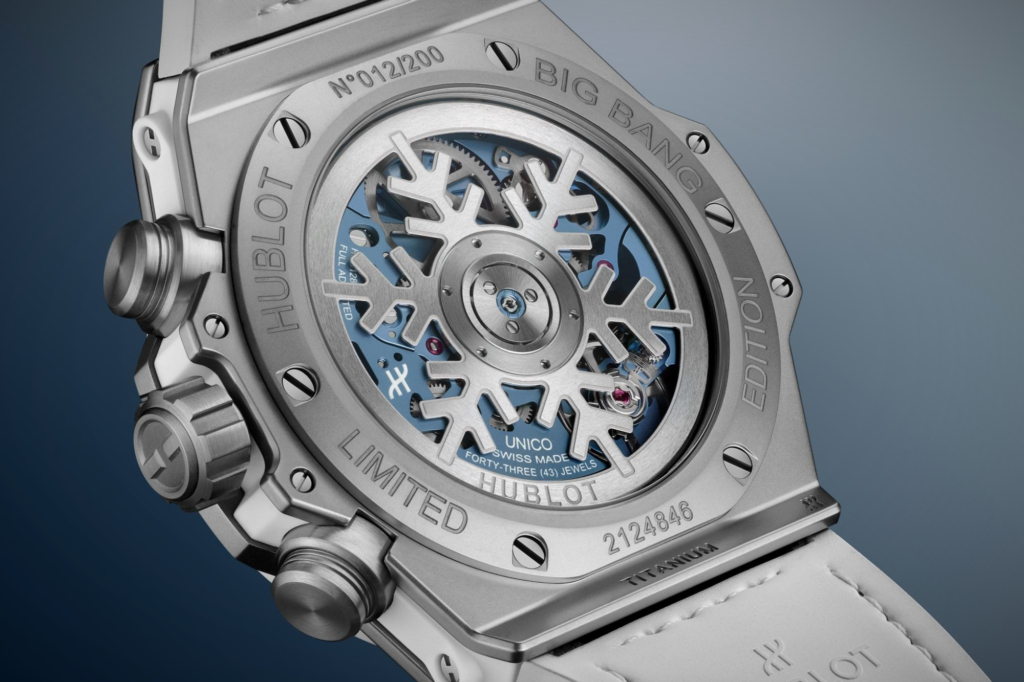 Big Bang Unico Winter Titanium caseback