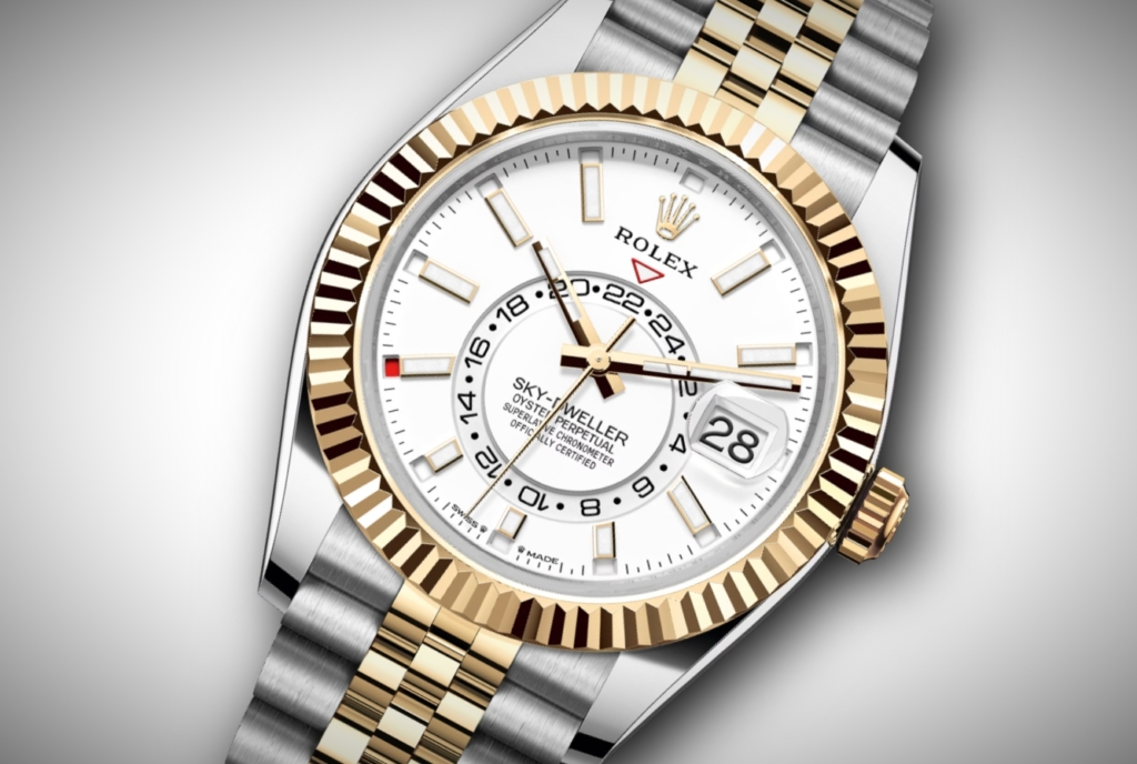 Ref. 336933 with white dial and Jubilee bracelet