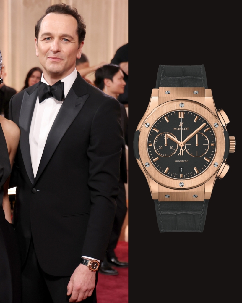 Matthew Rhys Hublot Classic Fusion Chronograph King Gold 2026 Golden Globes