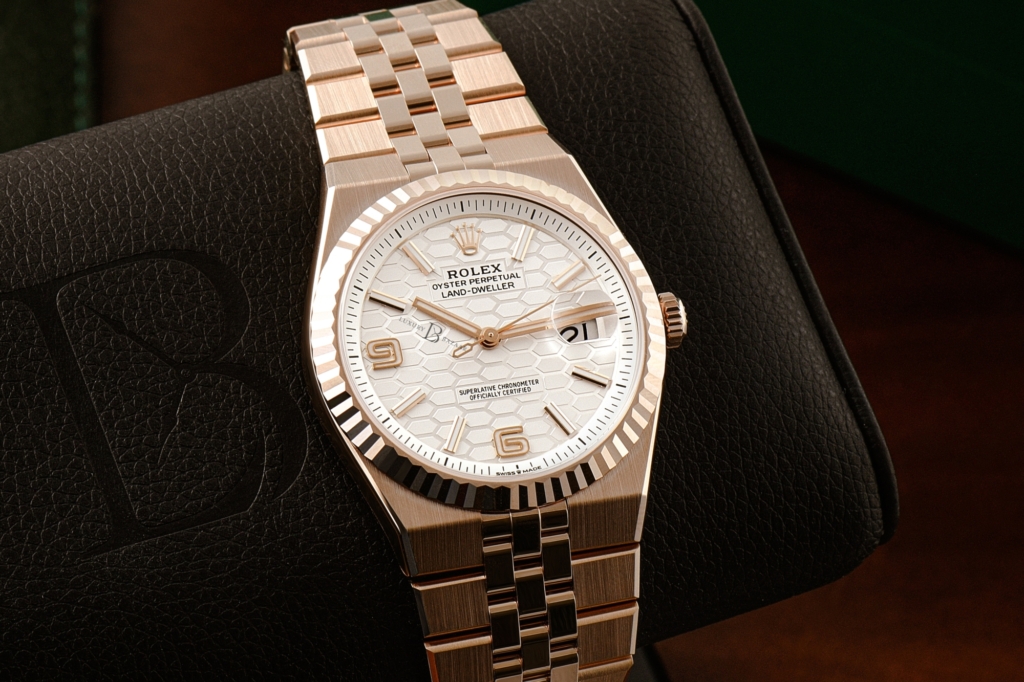 40mm Rose Gold Rolex Land-Dweller ref. 127335