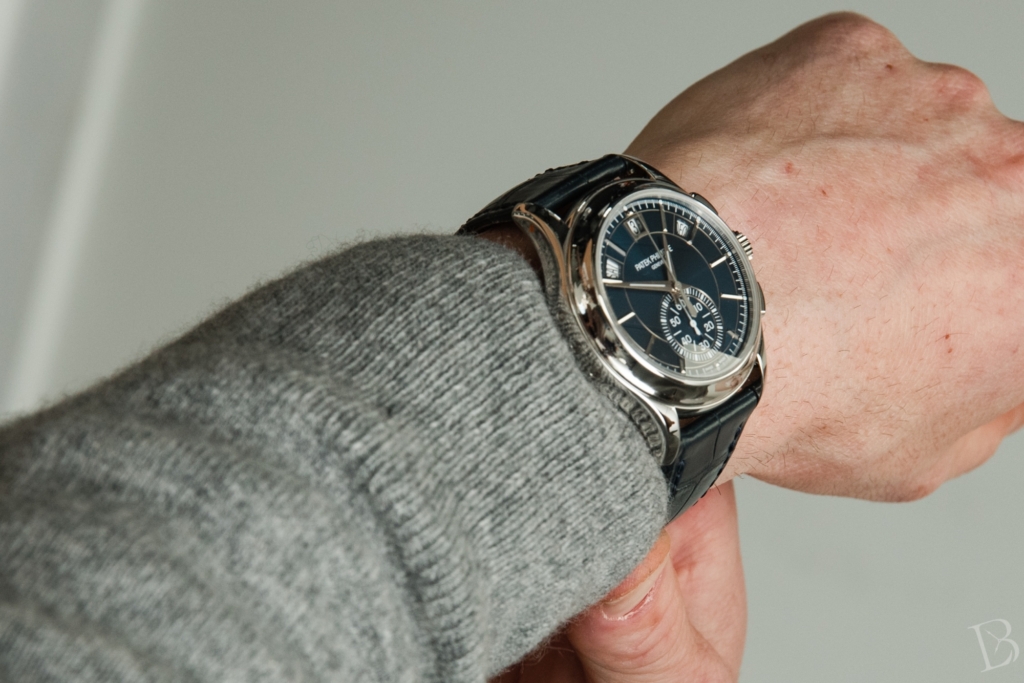 A Patek Philippe on the wrist