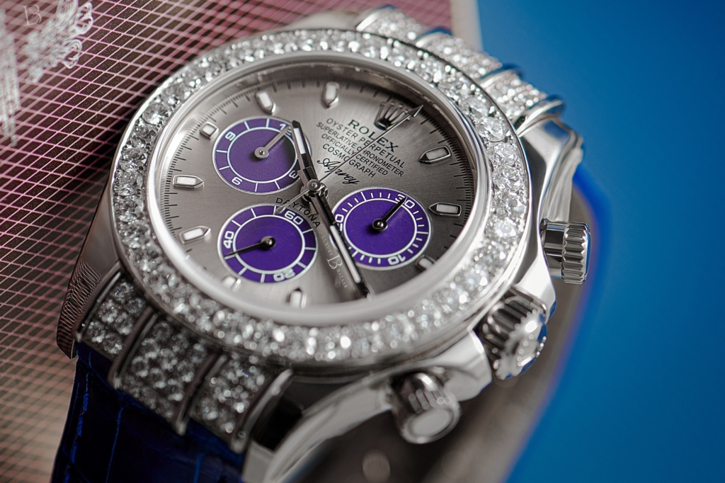 Rolex x Asprey purple Daytona ref. 116599
