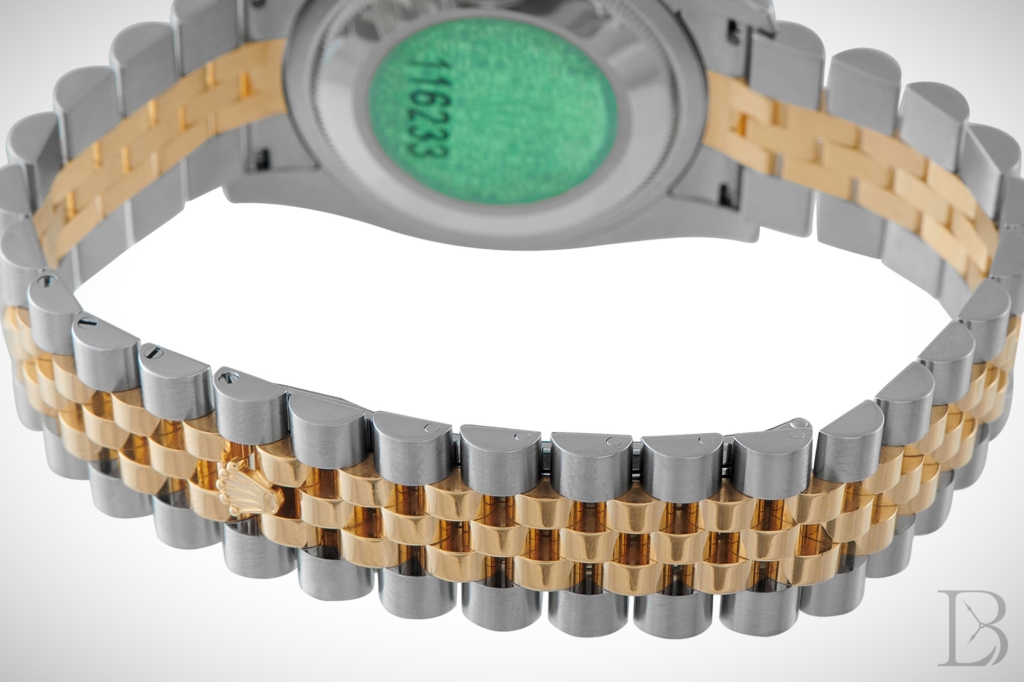 Rolex Datejust ref. 116233 on Super Jubilee with hidden clasp