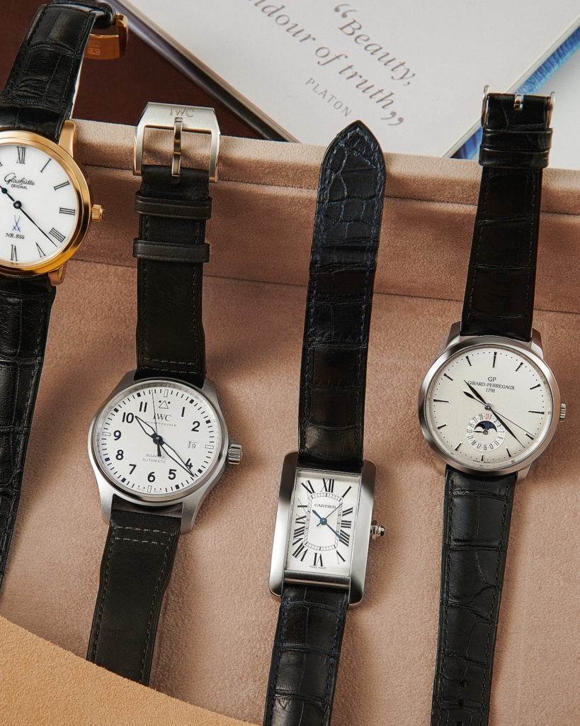 Watches with white or white-adjacent dials