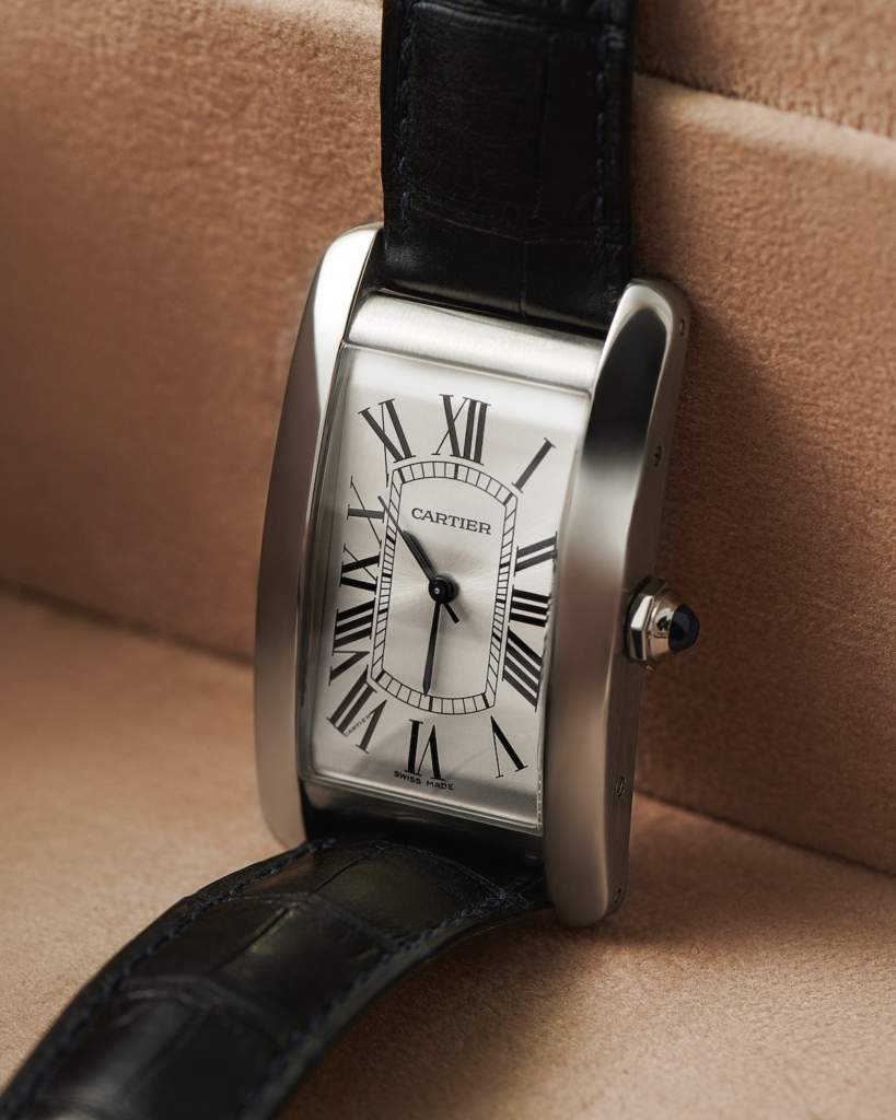 White Watches - Cartier Tank Américaine
