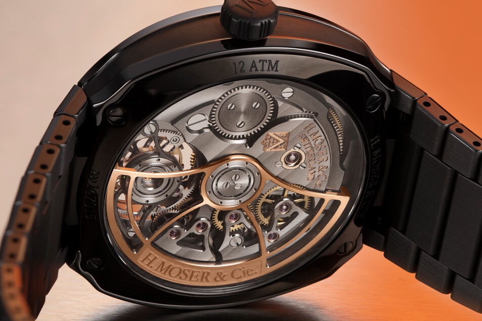 The 2026 H. Moser & Cie Streamliner Tourbillon Concept is powered by caliber HMC 805