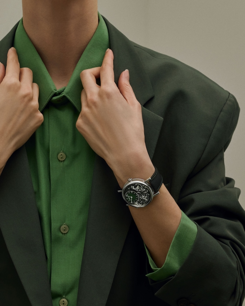 Wrist shot, Tradition GMT 7067PT/NM/5W6