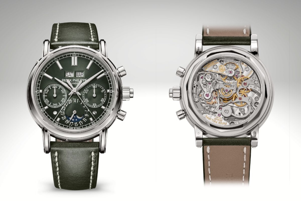 One of the Patek Philippe models discontinued in 2026: Split-Seconds Perpetual Calendar Chronograph 5204G-001