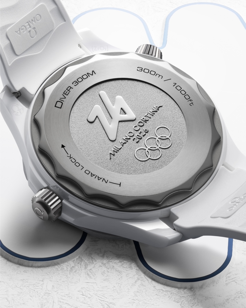 Seamster Diver 300M Milano Cortina 2026 Caseback