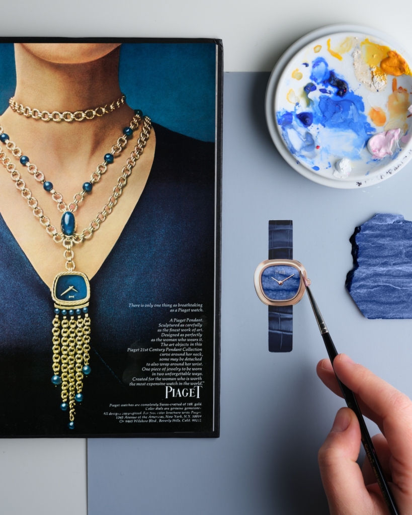 Piaget Sixtie on a strap