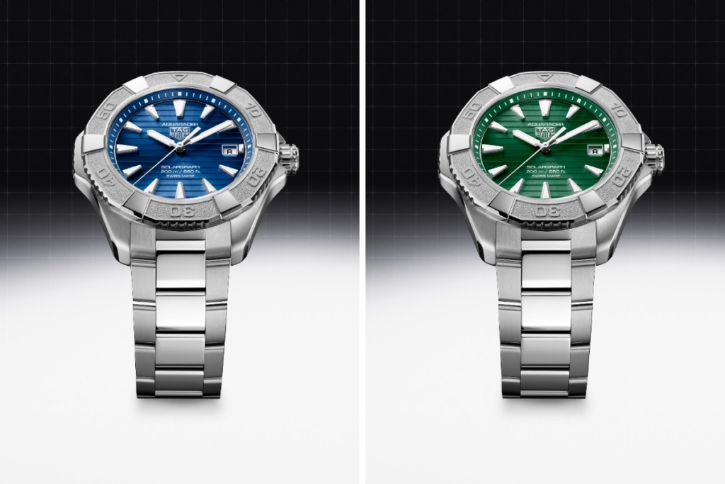 Steel Aquaracer Solargraph (Image: TAG Heuer)