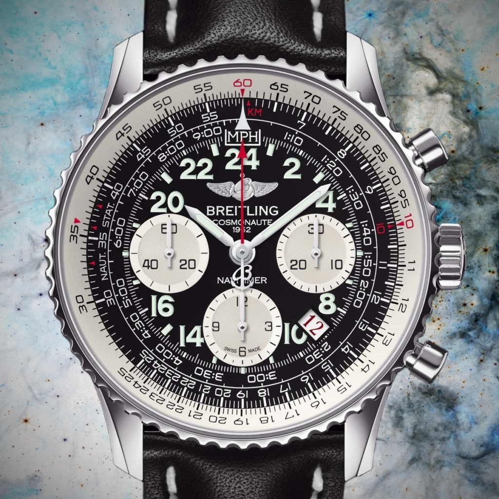 Ref. AB021012, a 5th-generation Breitling Navitimer Cosmonaute. Photo: Breitling
