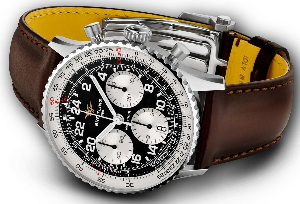 The only recent non-limited Breitling Cosmonaute: ref. AB0230211B1X1. Photo: Breitling