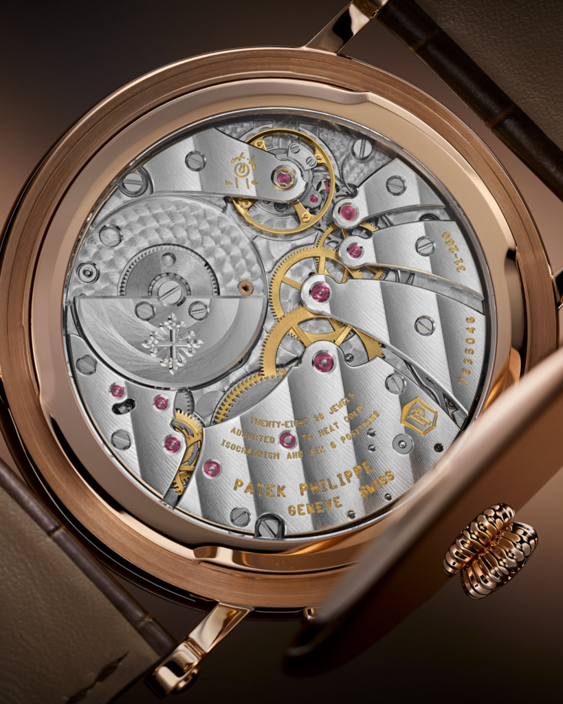 Caliber 31-260 PS HMD AU automatic inside the 2026 Patek Philippe "Crow and the Fox"